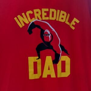 Incredible Dad Red T-Shirt